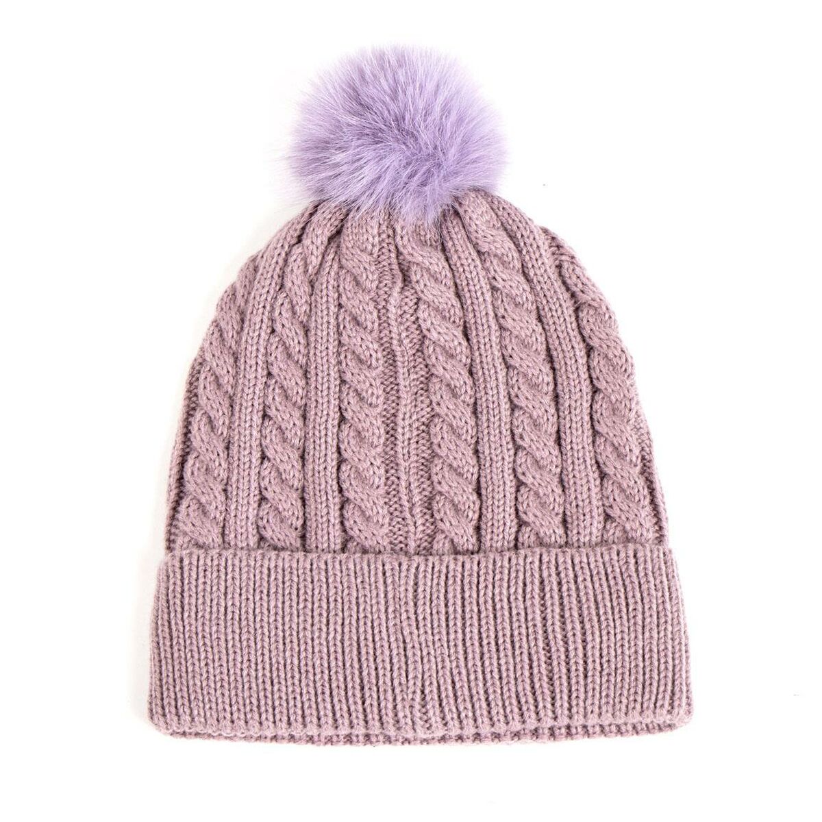 Gorro e Luvas Stitch Roxo